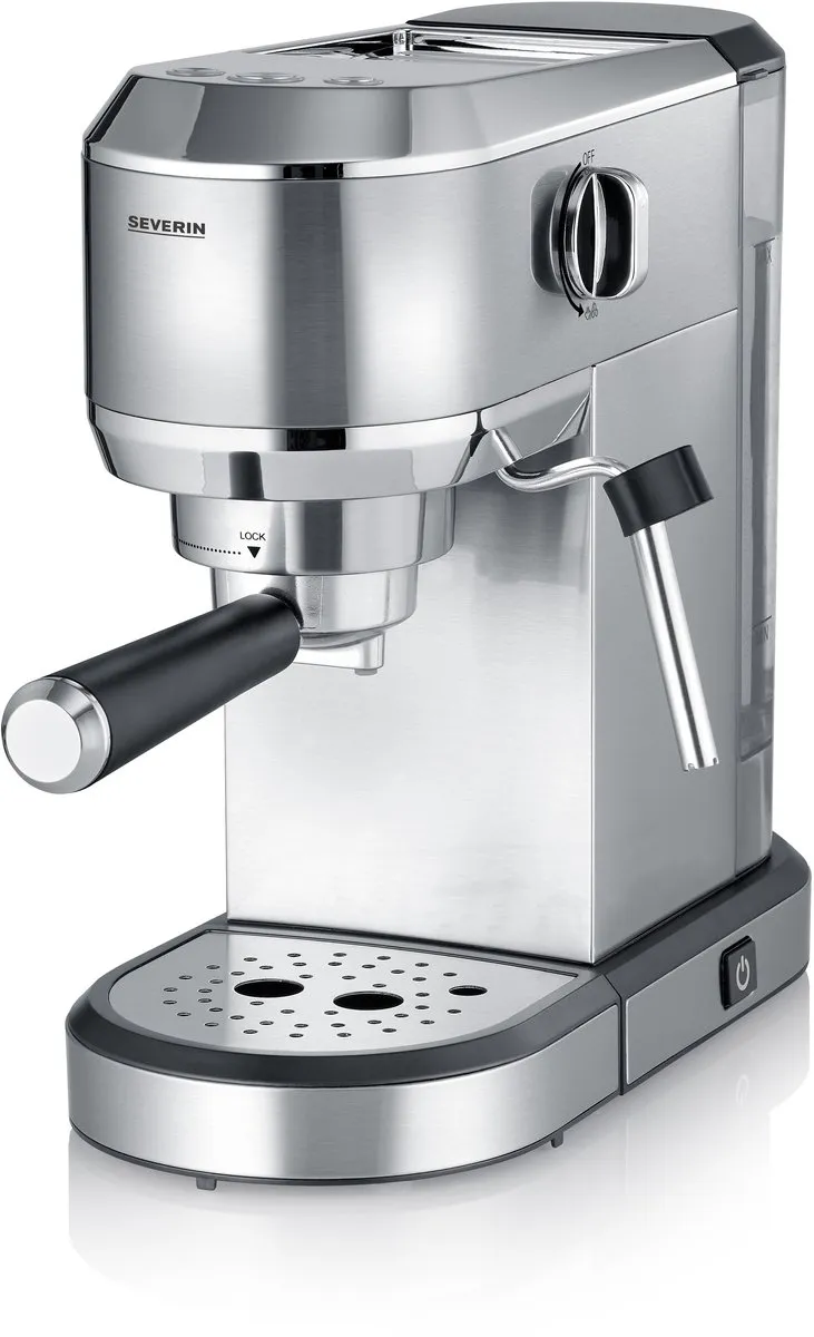 Severin KA 5997 Espressomachine - 1350W - 1L - Zilver