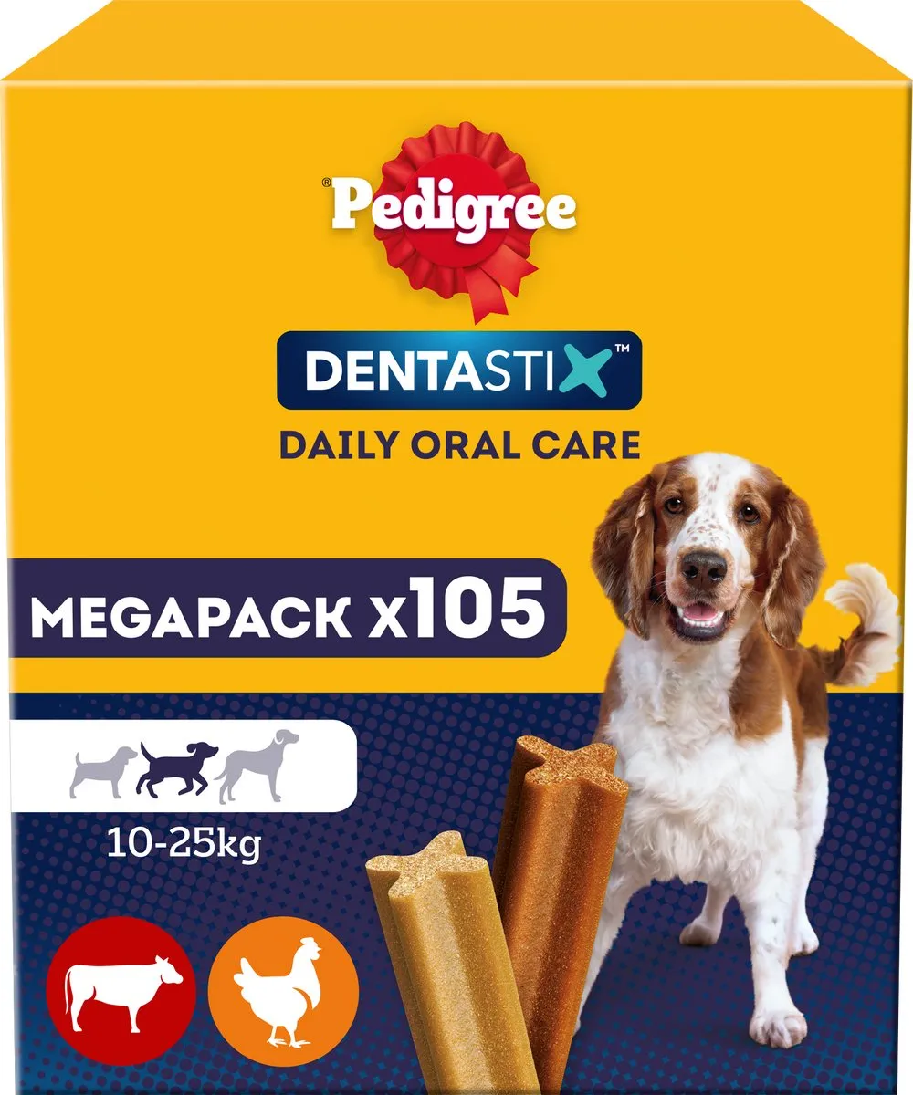 Pedigree Dentastix Medium - 105 Kauwsnacks