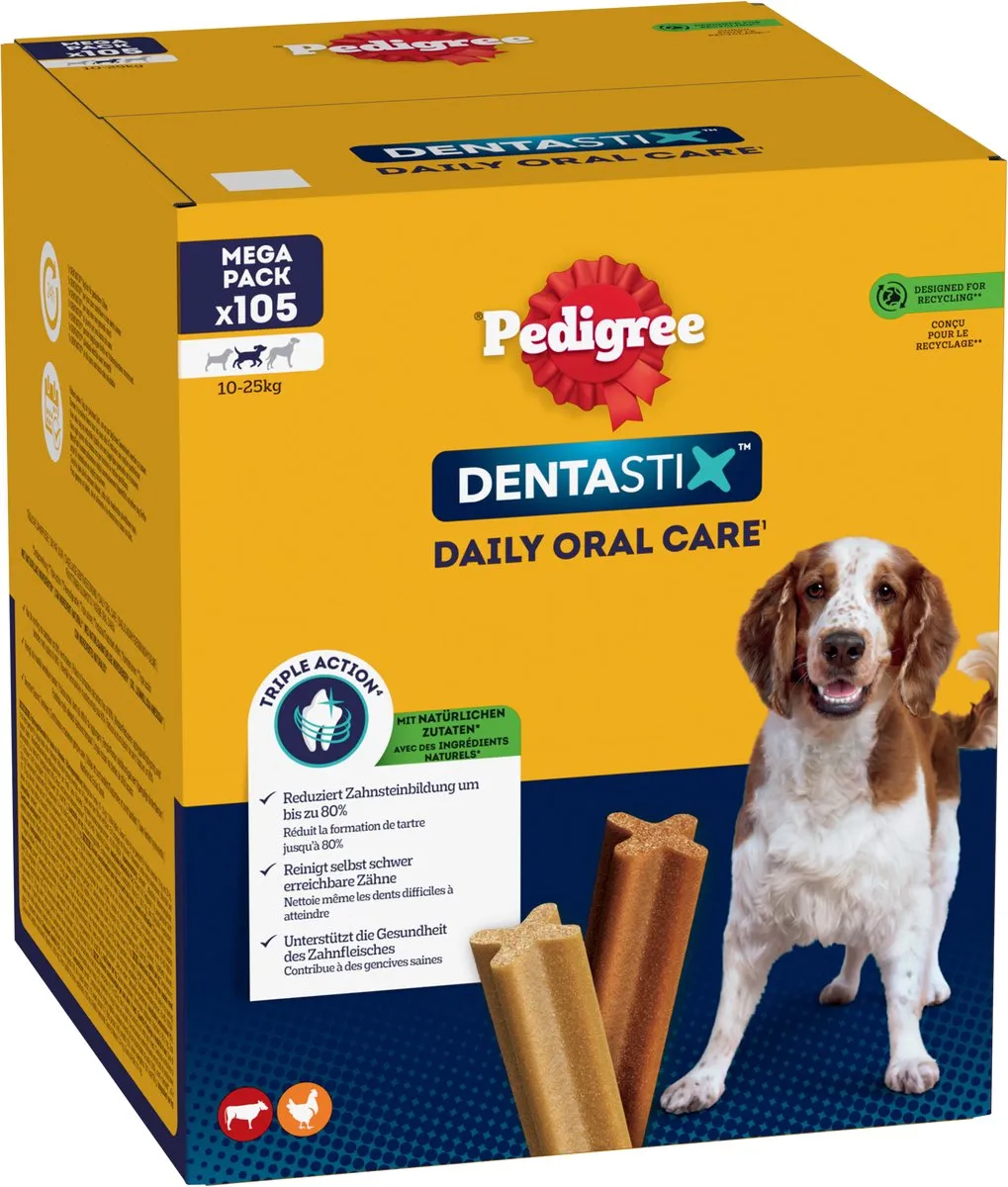 Pedigree Dentastix Medium - 105 Kauwsnacks