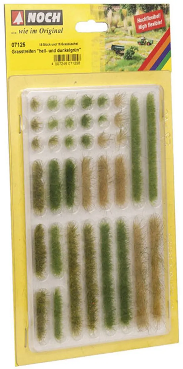 Noch Grasstrips & Pollen Schaal 0