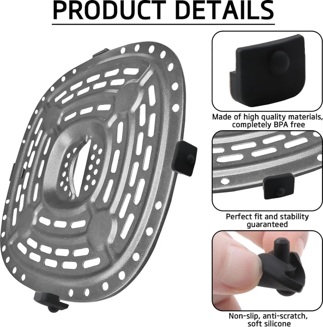 Cosori Accessoires voor 6,8QT Airfryer - 8 Stuks Reservegum