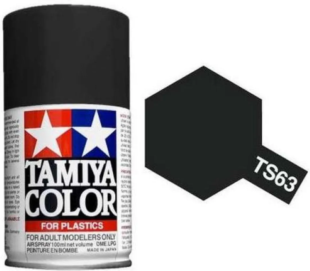 Tamiya Acryl Spray TS-63 NATO Black 100ml - Mat