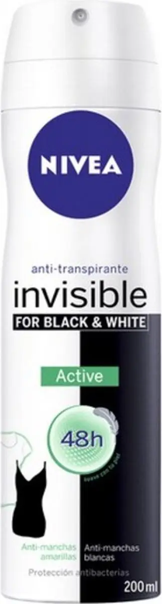 Nivea Black & White Invisible Deo Spray