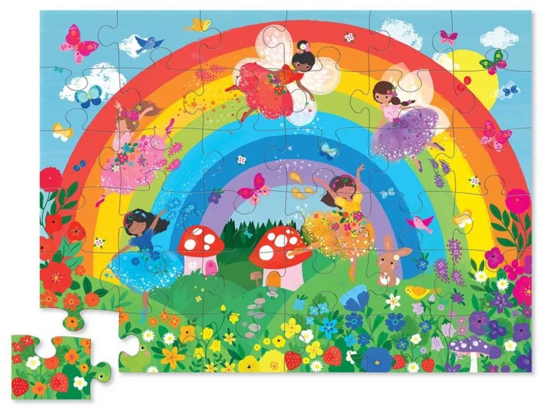 Crocodile Creek Over the Rainbow Puzzel 36 Stuks CC40782 - Multicolor