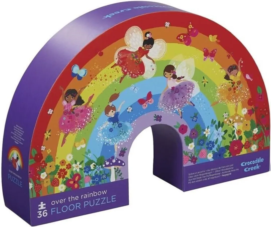 Crocodile Creek Over the Rainbow Puzzel 36 Stuks CC40782 - Multicolor