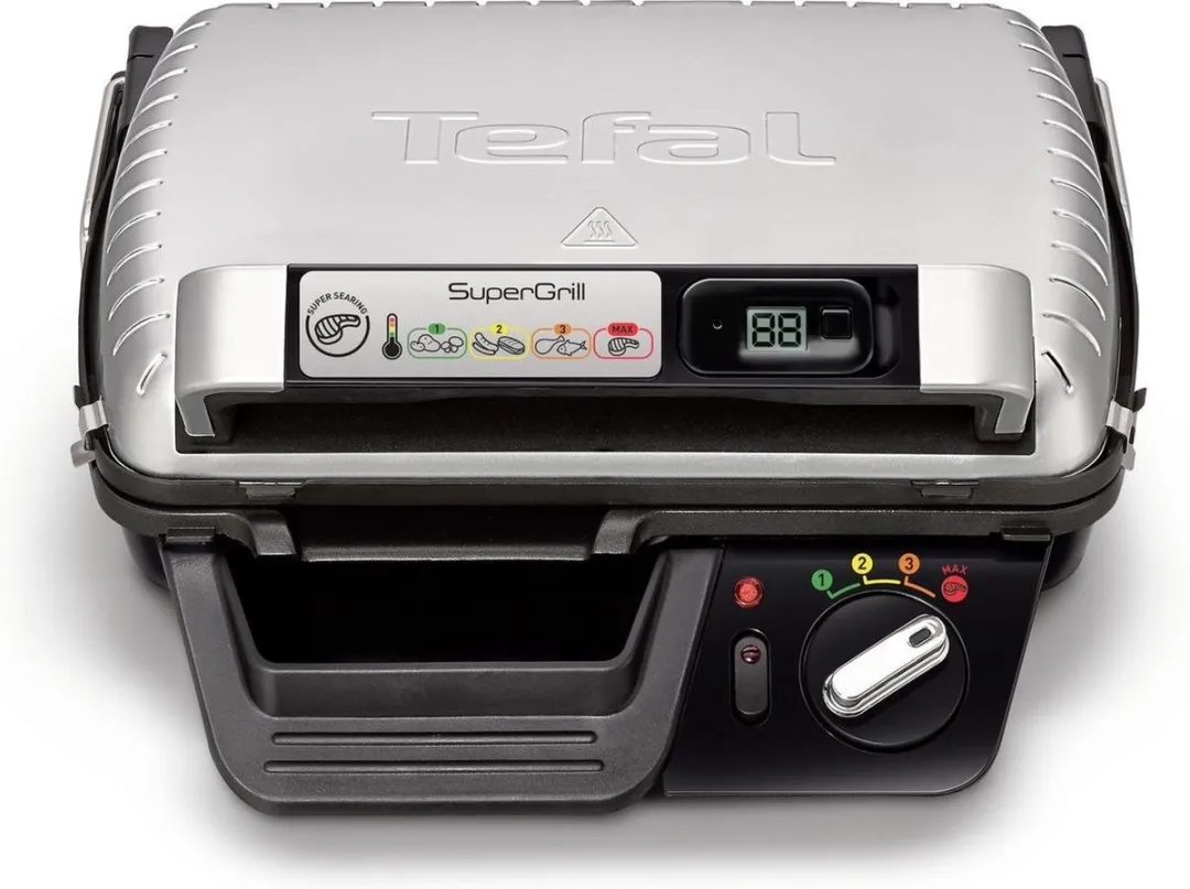 Tefal SuperGrill GC451B12 Contactgrill 2000W - 2 Platen - afbeelding 6 van 6