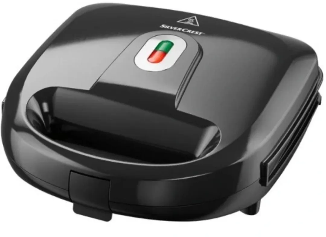 Silvercrest SSWM 700 B1 Sandwichmaker 700W - 2 Platen - Zwart