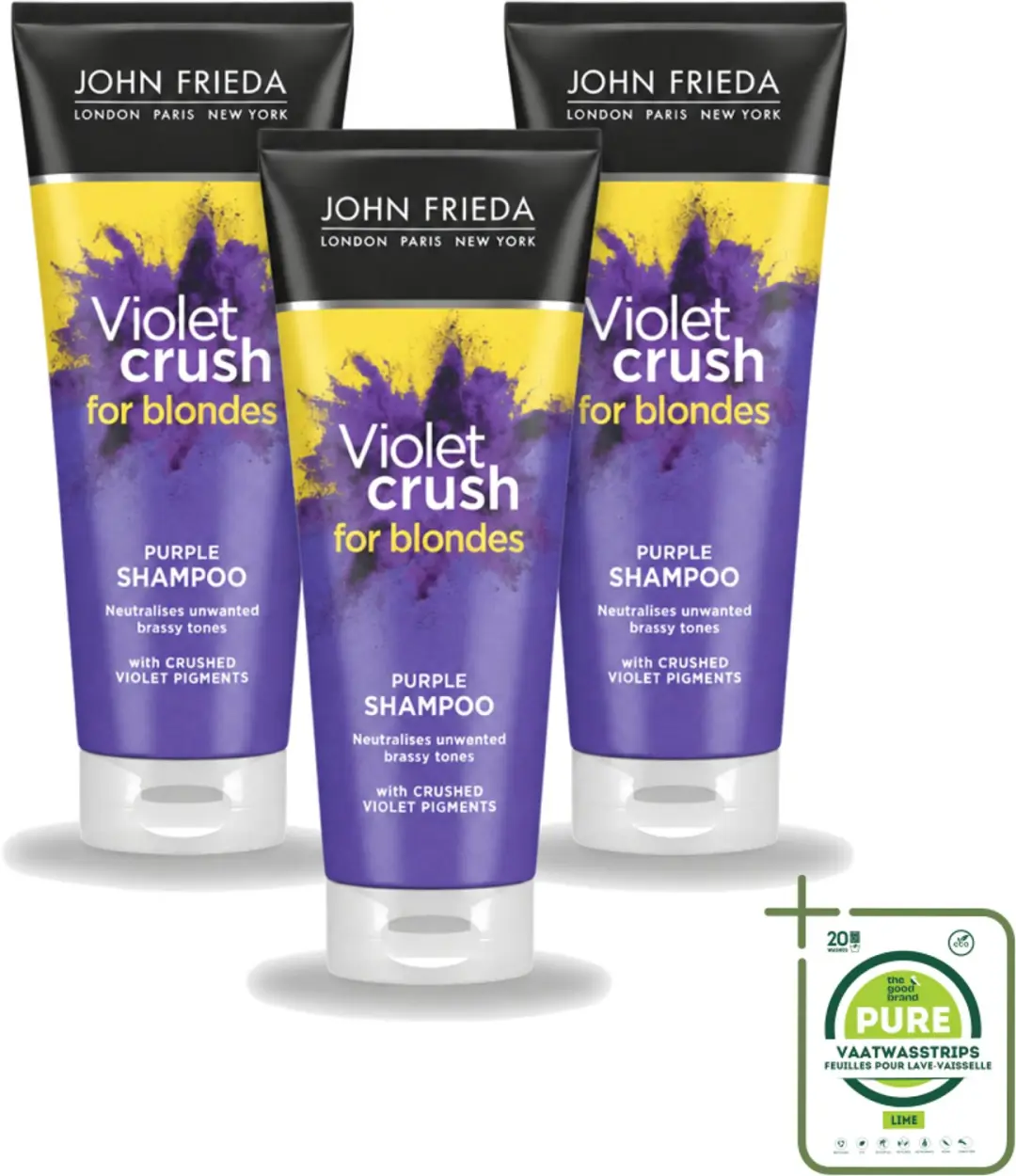 3 x John Frieda