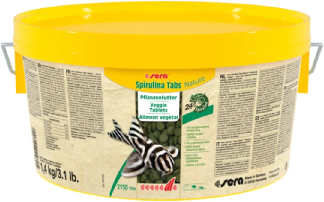 Sera Spirulina Tabs Natuur 60g