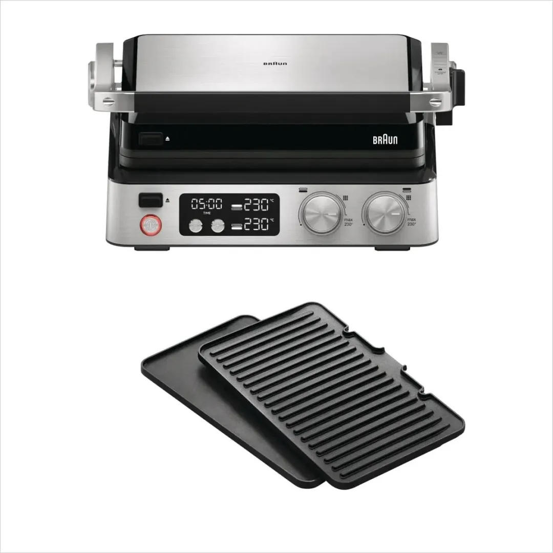 Braun MultiGrill 7 CG7040 Contactgrill - 2000W - 4 Platen