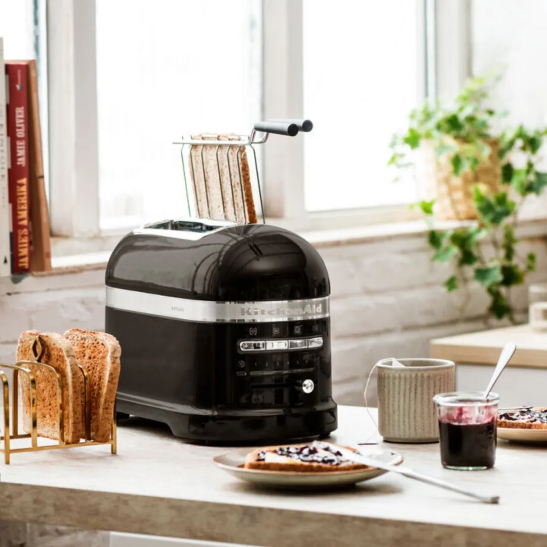 KitchenAid Artisan 5KMT2204E Broodrooster - 2 Sneden - Onyxzwart