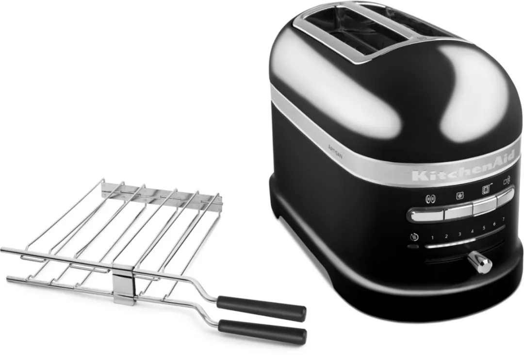 KitchenAid Artisan 5KMT2204E Broodrooster - 2 Sneden - Onyxzwart