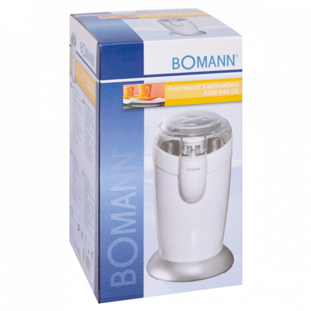 Bomann KSW 446 Elektrische Koffiemolen - 120W - 40g - Wit