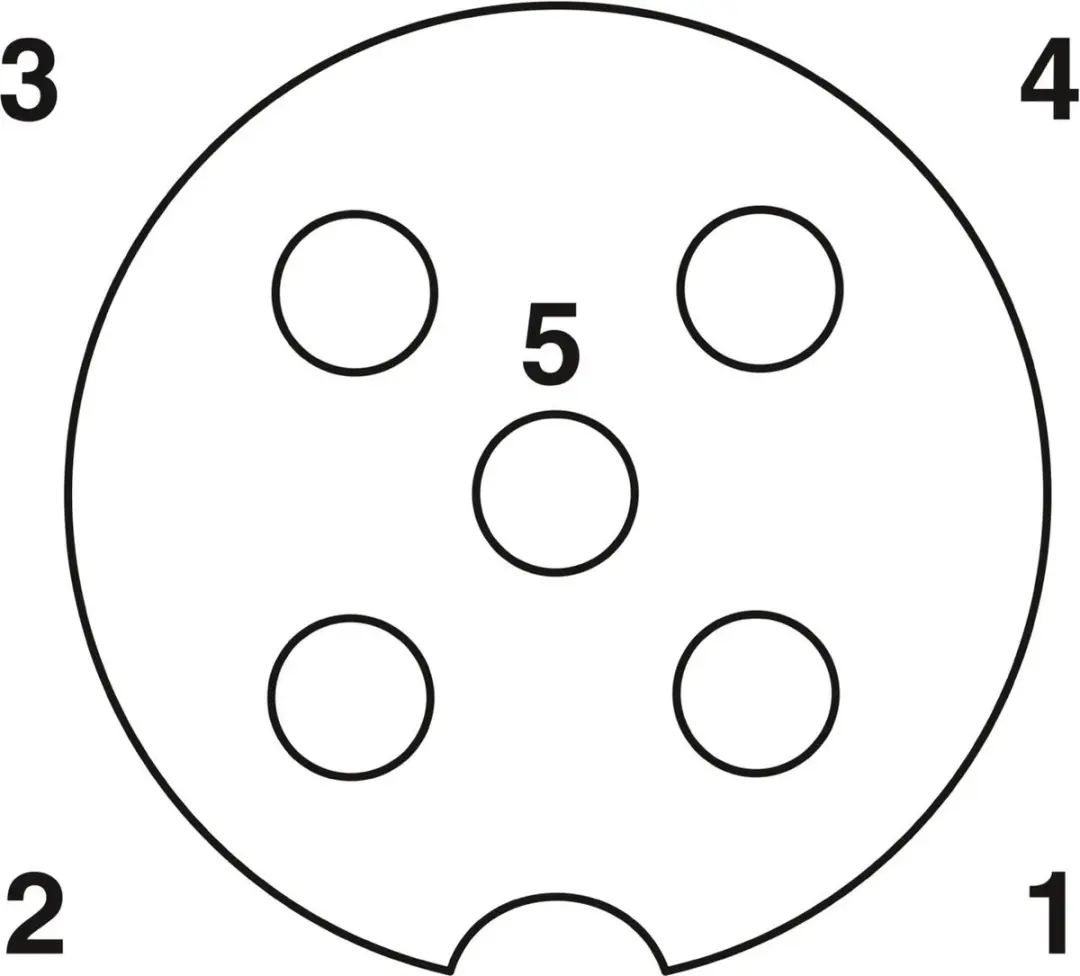 Phoenix Contact SAC-5P-5,0-PUR/M12FS Sensorkabel - Zwart - afbeelding 2 van 4
