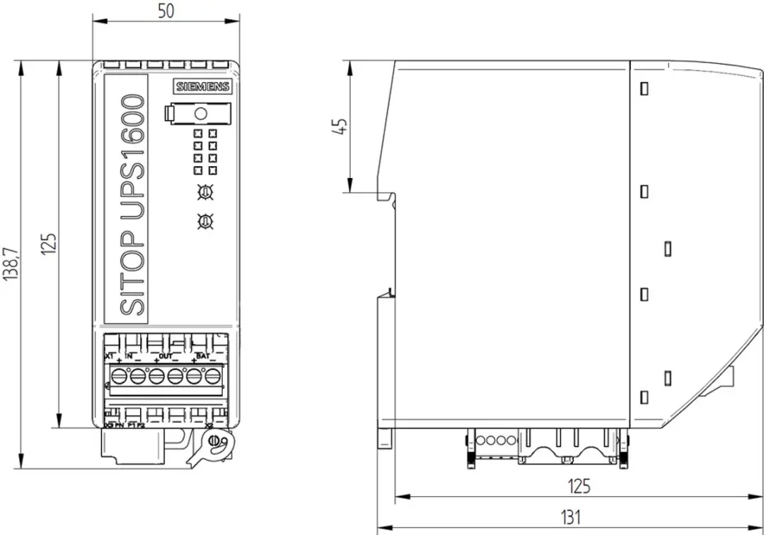 Siemens 6EP4136-3AB00-2AY0 UPS-systeem - 480W - afbeelding 4 van 5