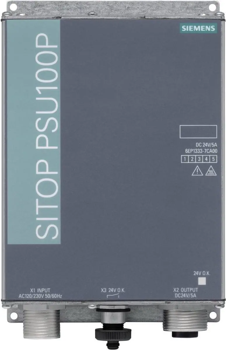 Siemens SITOP 6EP1333-7CA00 DIN-rail voedingseenheid - afbeelding 3 van 4
