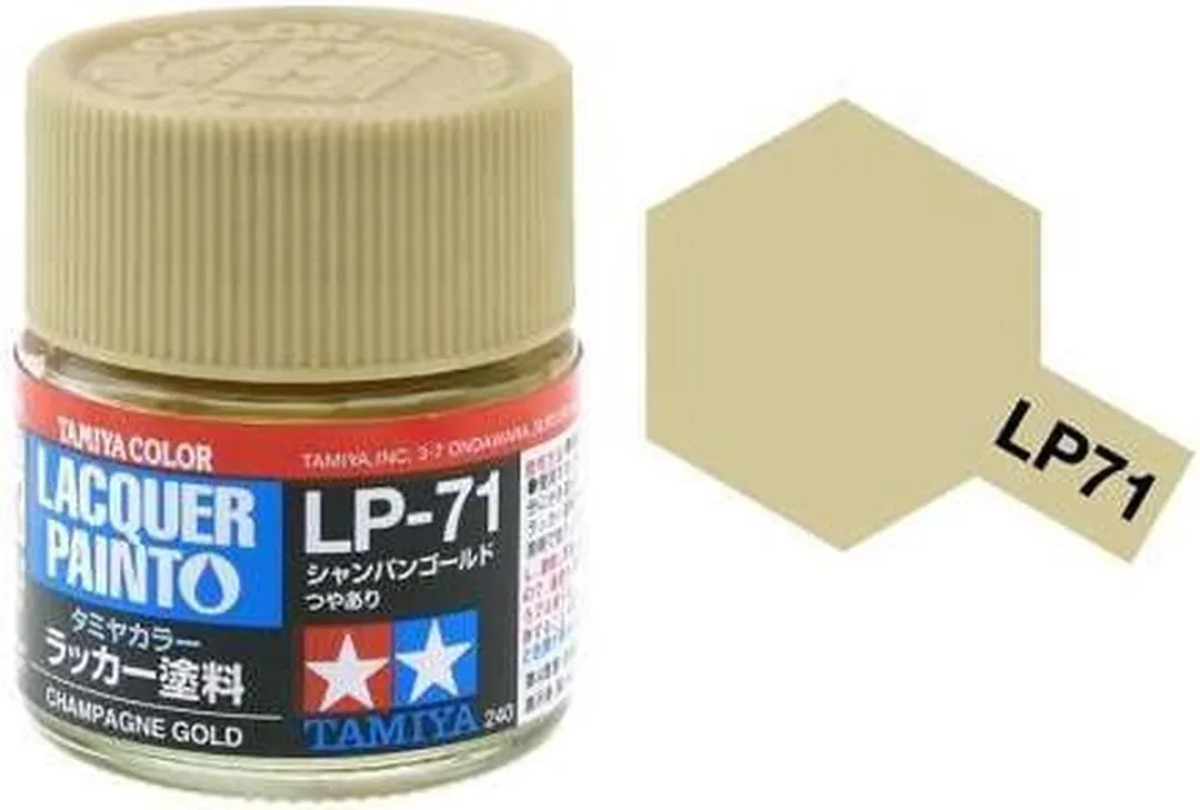 Tamiya Hobbyverf Olieverf LP-71 Champagne Gold 10ml