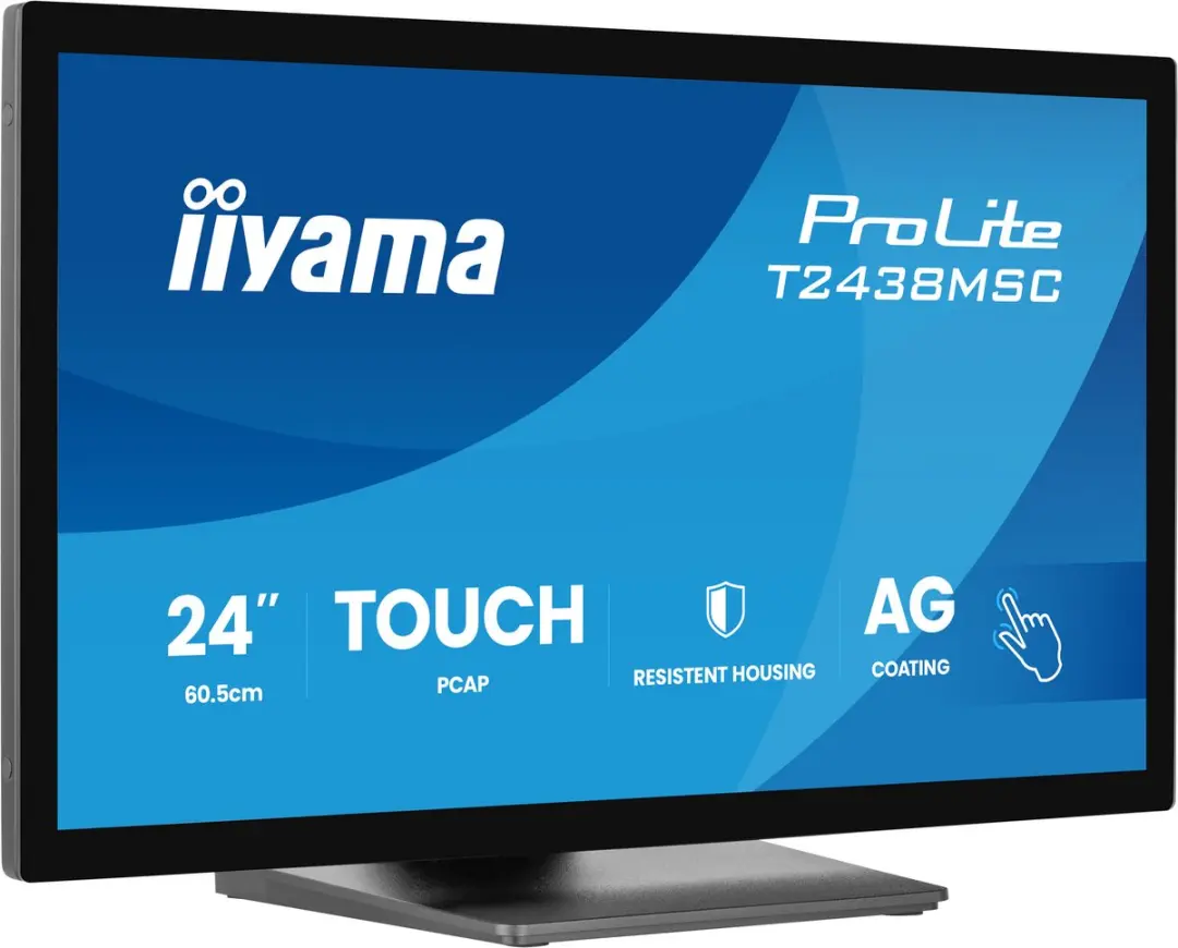 iiyama ProLite T2438MSC-B2 Monitor 23,8 inch - Zwart - afbeelding 6 van 6