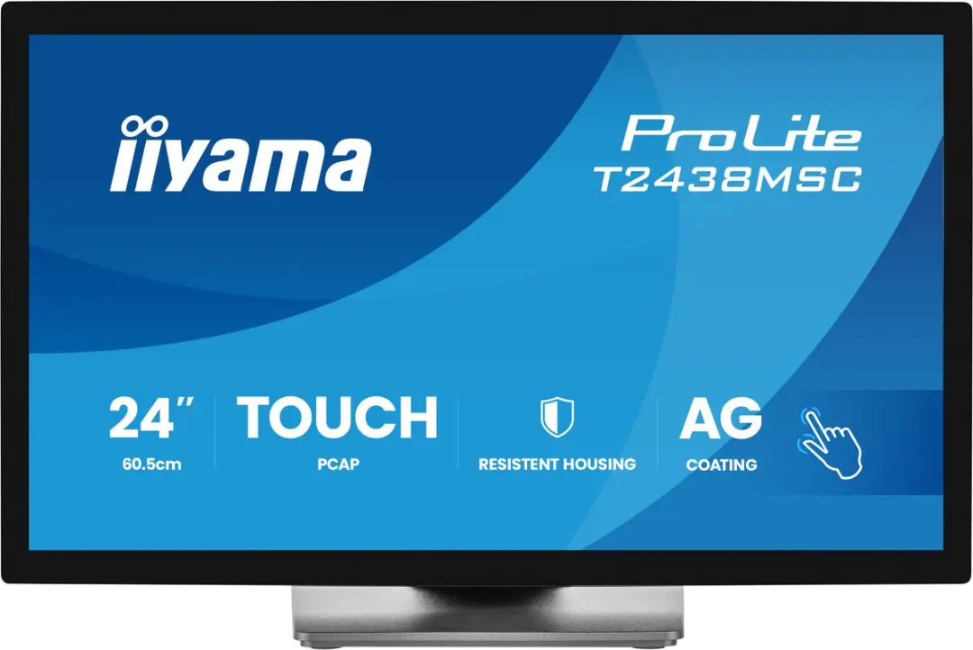iiyama ProLite T2438MSC-B2 Monitor 23,8 inch - Zwart - afbeelding 5 van 6