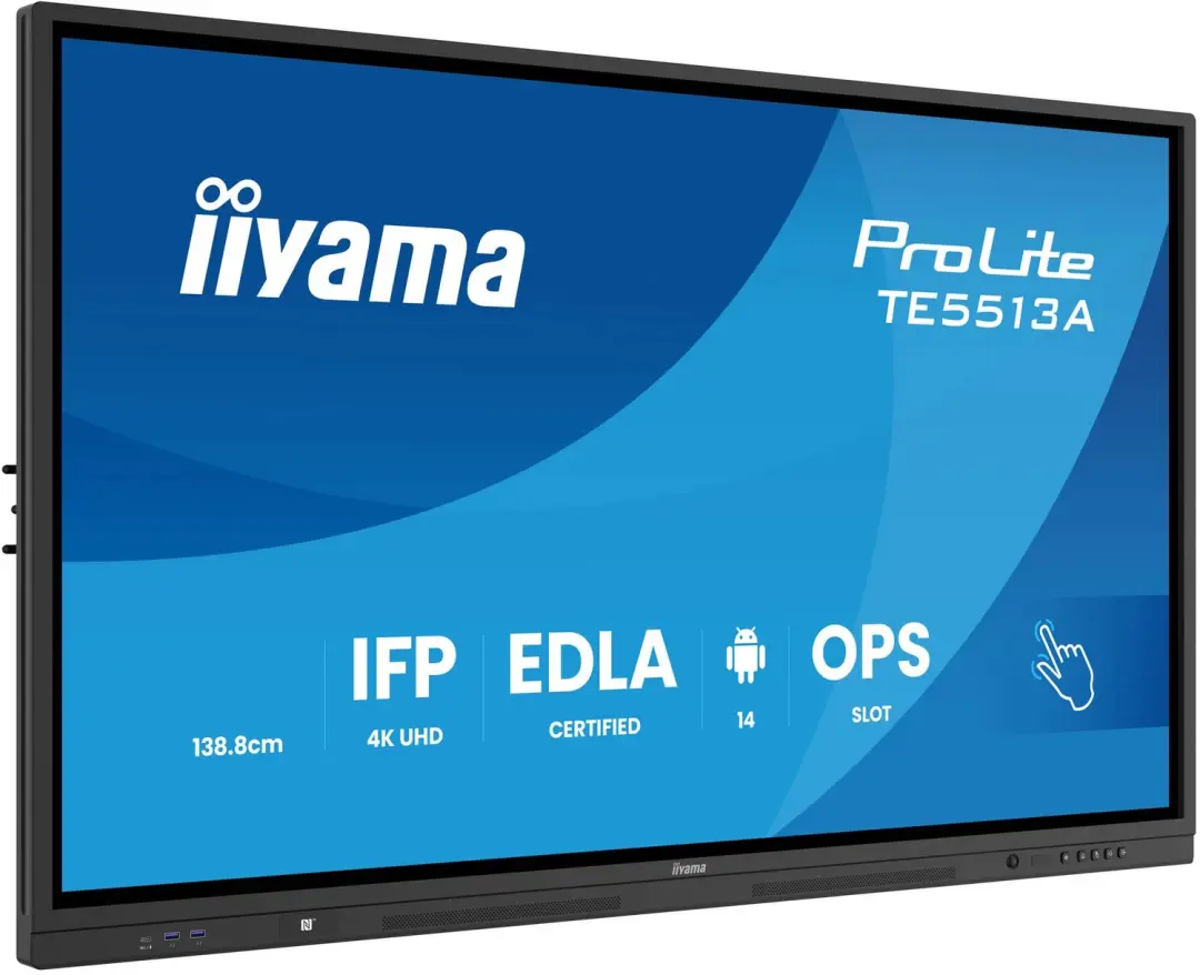 iiyama ProLite TE5513A-B3AG Touchscreen Monitor - Zwart - afbeelding 5 van 6