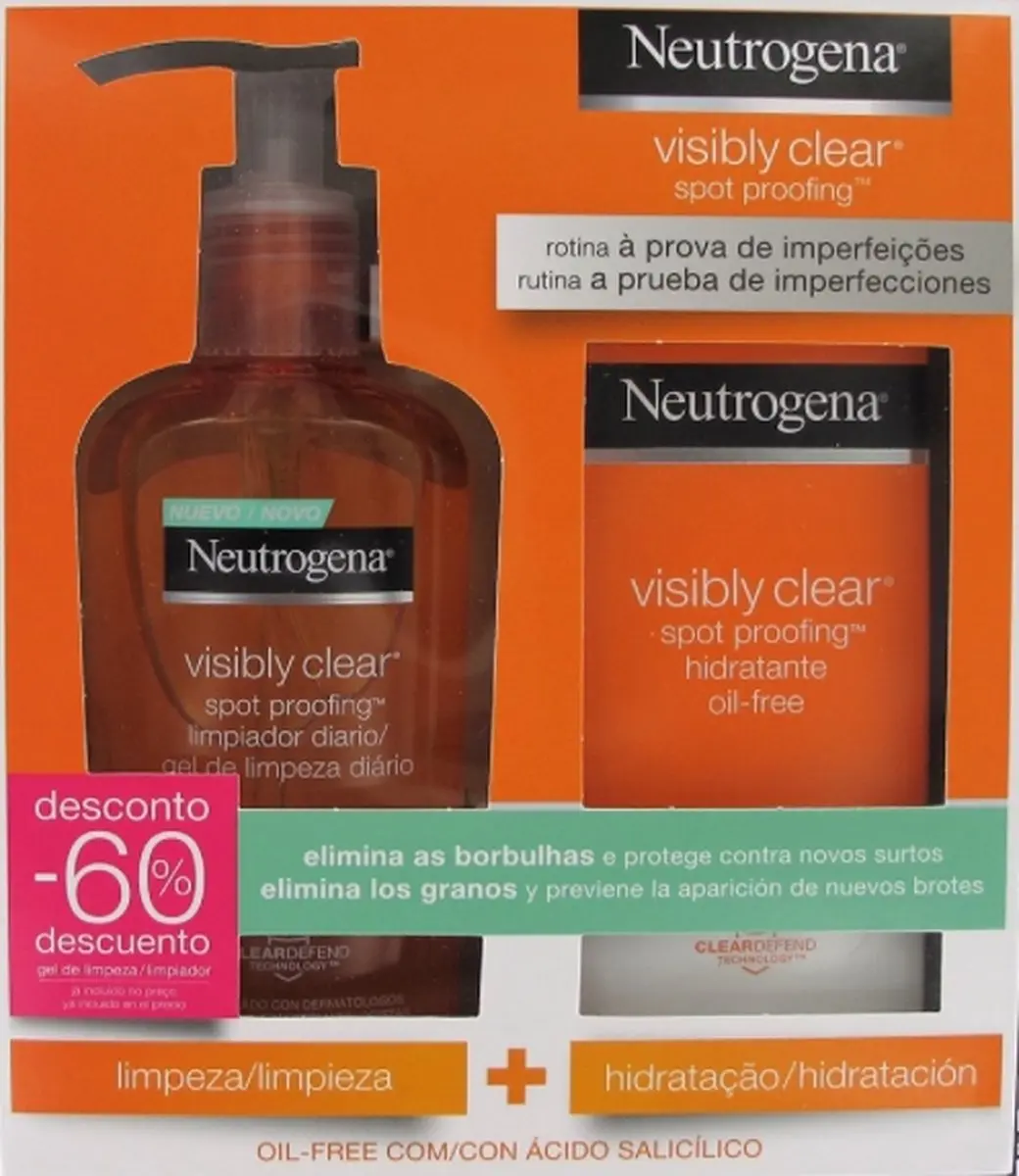 Neutrogena Ganitos Persistentes Rutina Anti-acné Set 2 Pcs