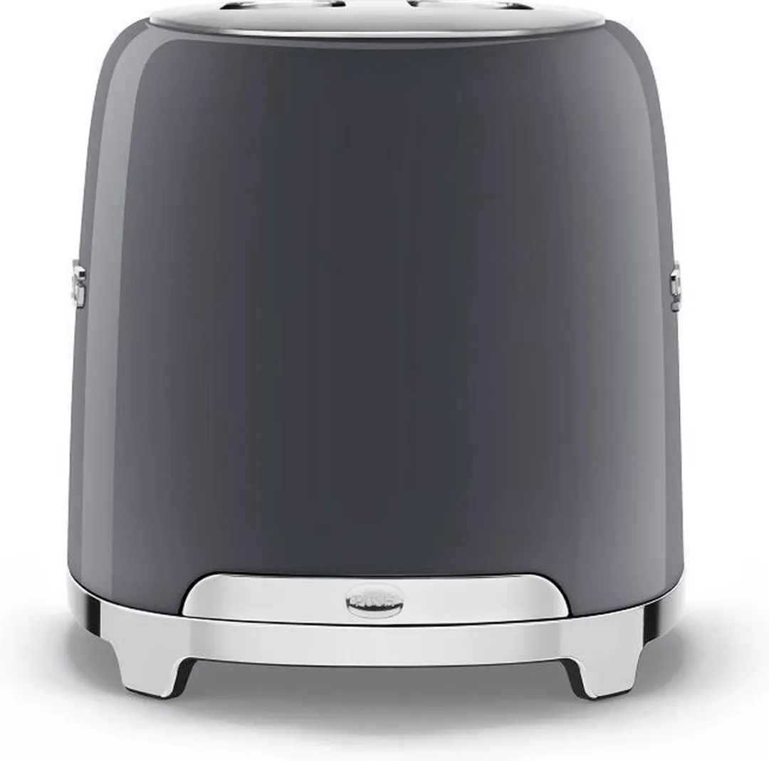 Smeg TSF01GREU Broodrooster 2x2 - 950W - 6 Niveaus - Leigrijs
