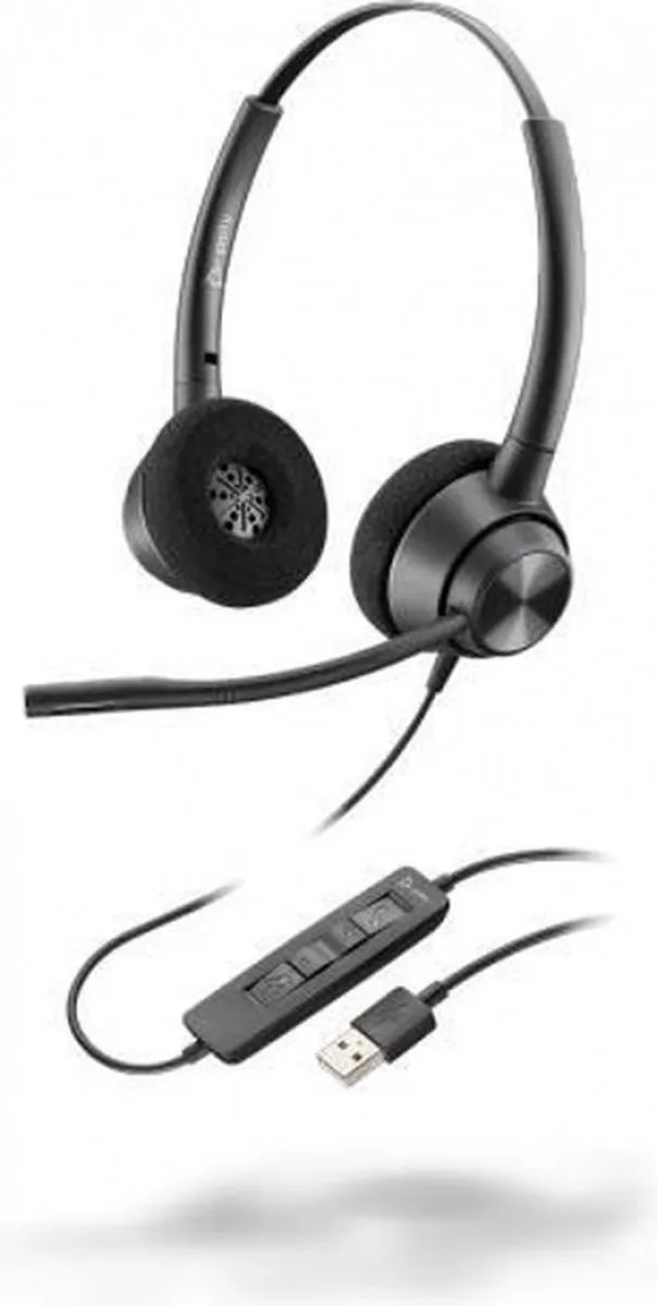 Poly EncorePro 320 Headset 214570-01 - Zwart - afbeelding 3 van 4