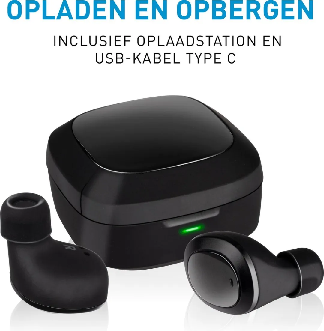Grundig TWS 8711252191508 Draadloze Oordopjes - Zwart - afbeelding 6 van 6