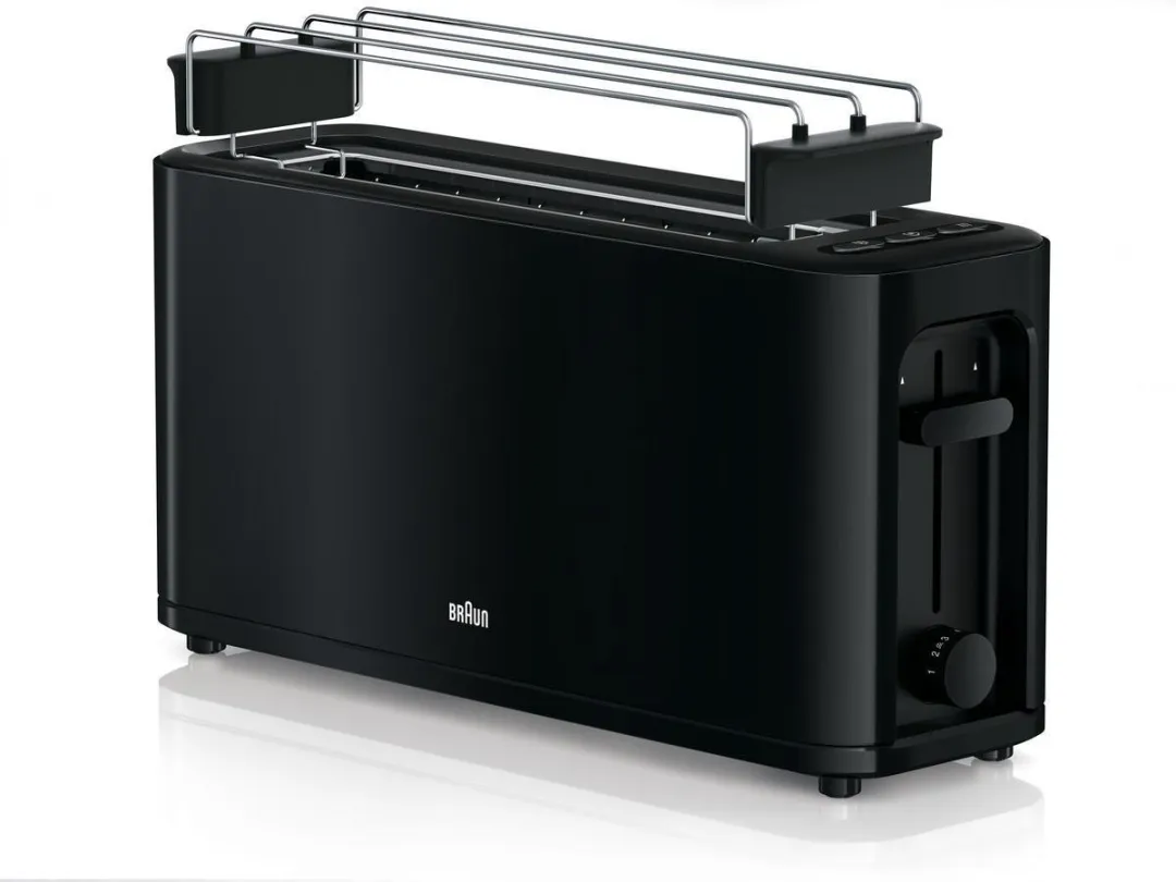 Braun PurEase HT 3110 BK Broodrooster - 2 Sandwiches - Zwart