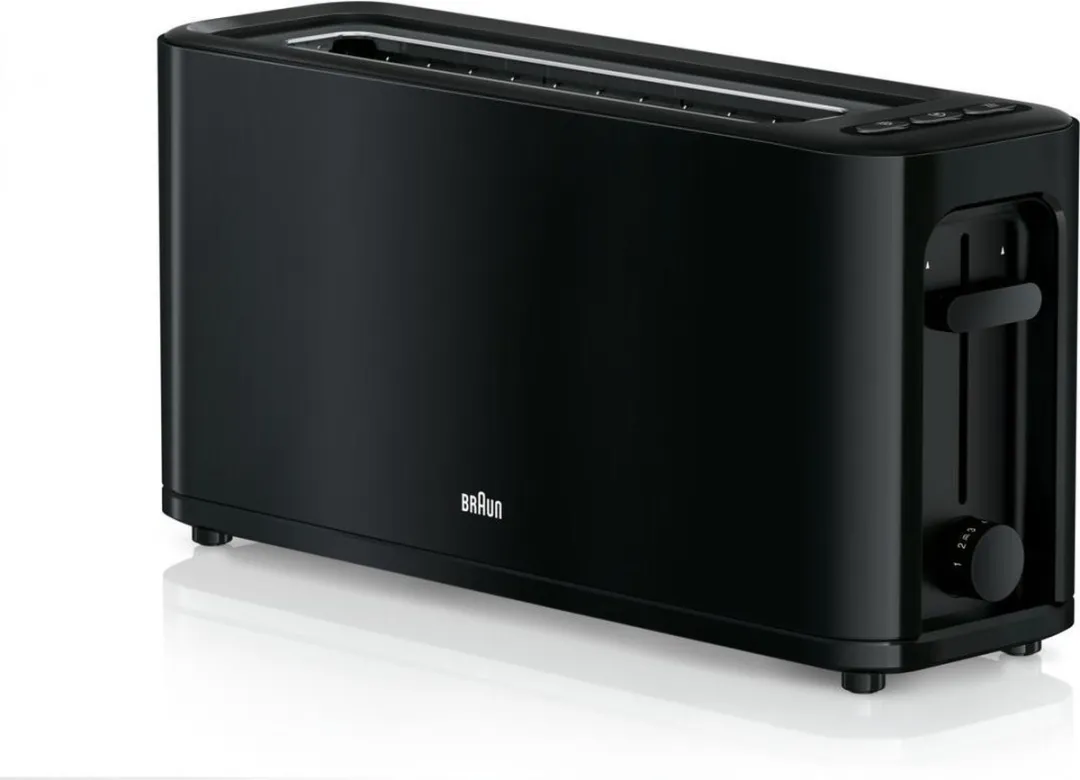Braun PurEase HT 3110 BK Broodrooster - 2 Sandwiches - Zwart
