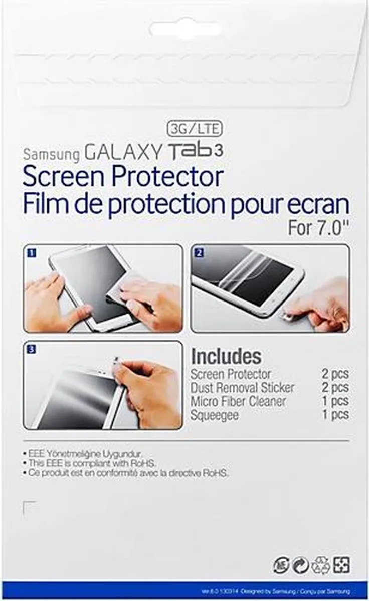Samsung Galaxy Tab 3 7.0 Schermbeschermer 26158 - Transparant
