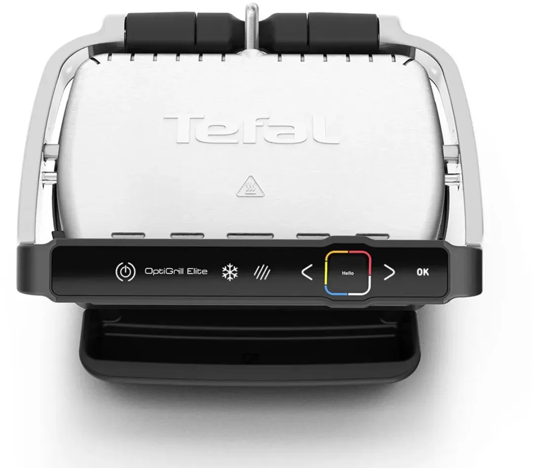 Tefal OptiGrill Elite GC750D Contactgrill - 2000W - Zilver