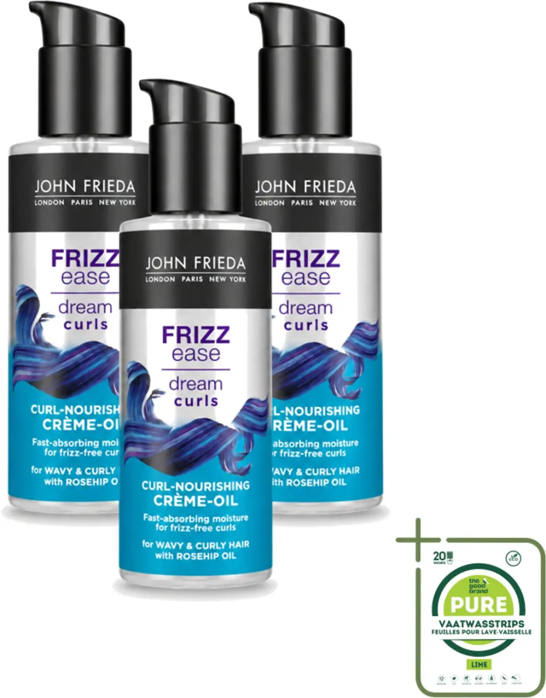 3 x John Frieda