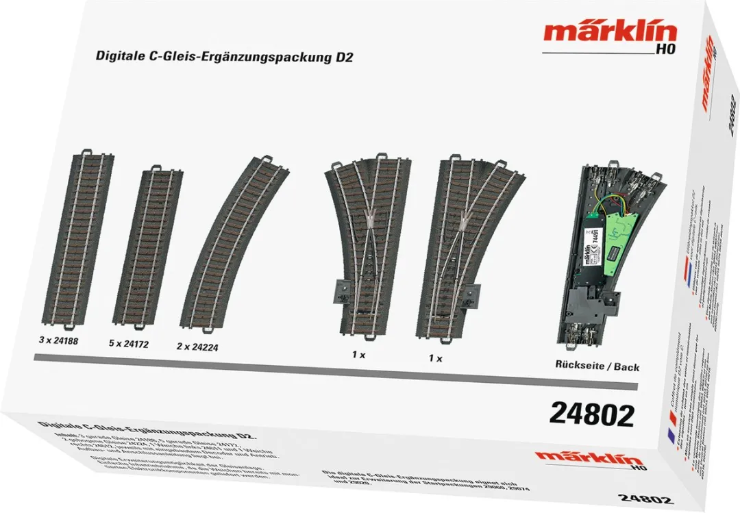 Märklin D2 Uitbreidingspakket H0 Digitaal AC - 24802
