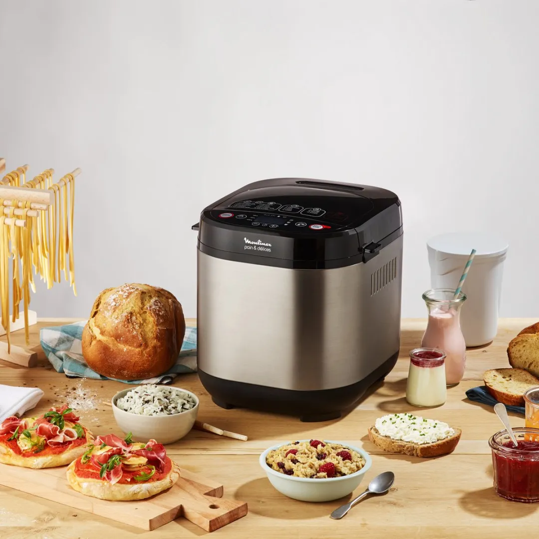 Moulinex Pain & Delice OW240E Broodbakmachine - 20 Programma's - 720W - 1000g