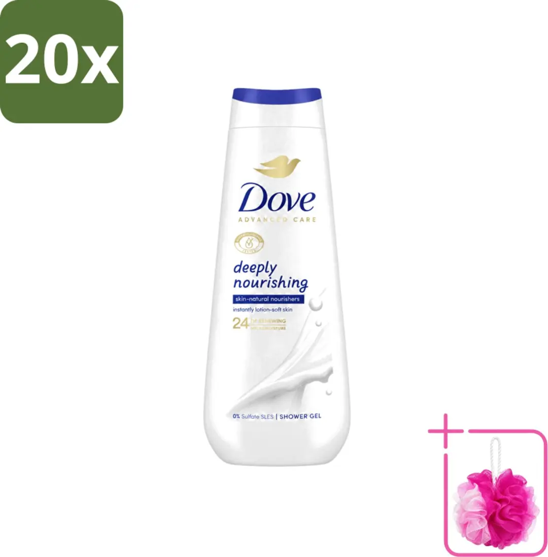 20 x Dove Douchecrème