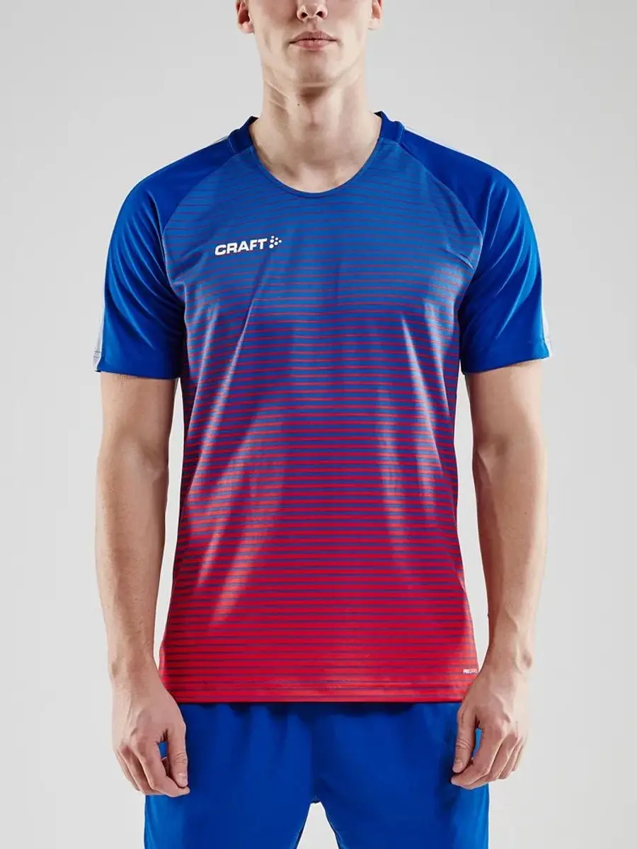 Craft Pro Control Stripe Shirt Korte Mouw Dames