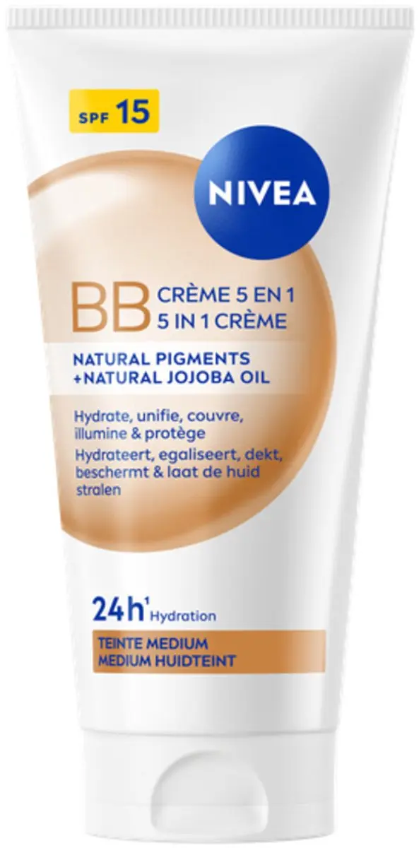 NIVEA BB Crème SPF15 5-In-1 Medium - 6x 50ml - afbeelding 6 van 6