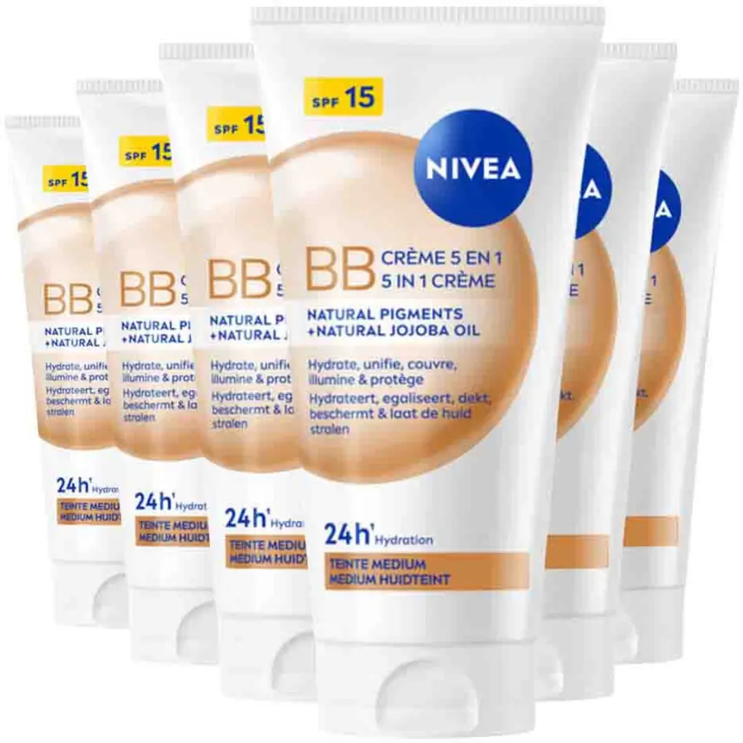 NIVEA BB Crème SPF15 5-In-1 Medium