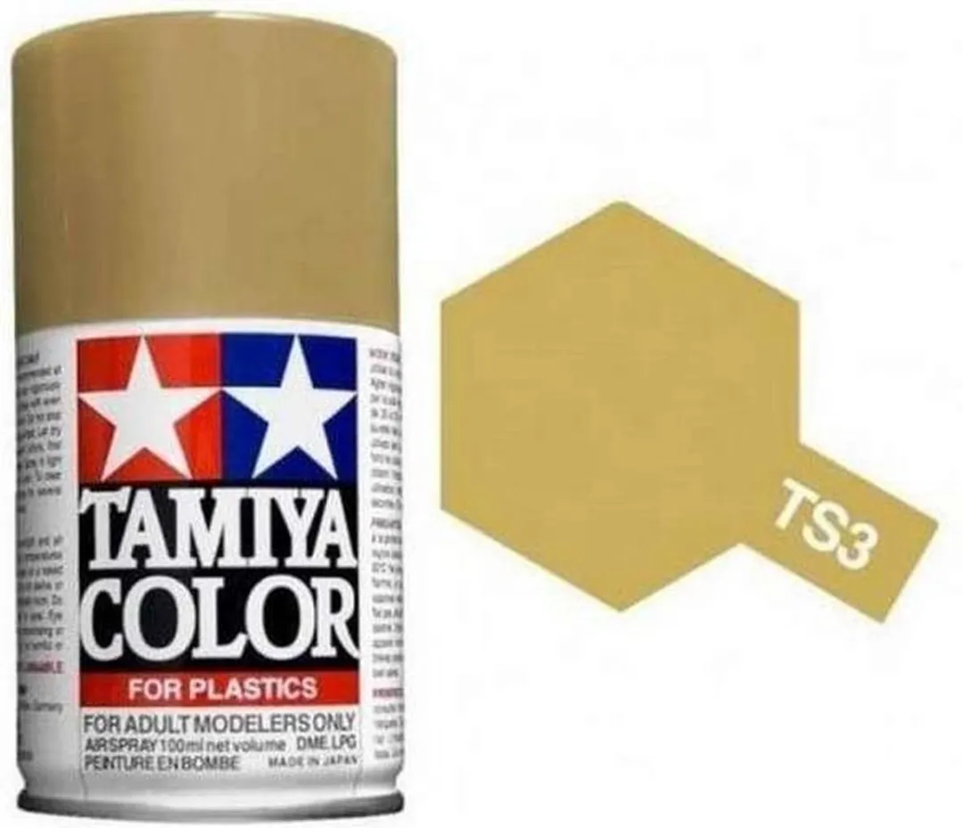 Tamiya TS-3 Dark Yellow Acryl Spray 100ml