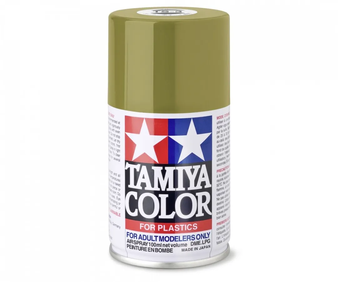 Tamiya TS-3 Dark Yellow Acryl Spray 100ml