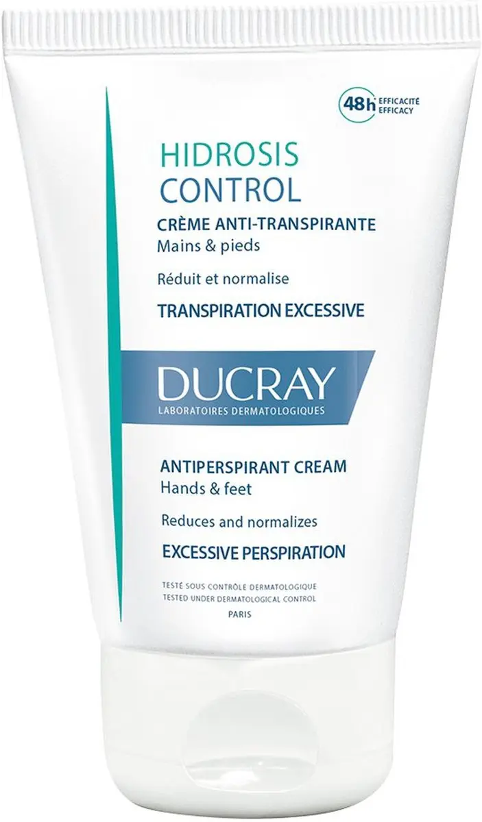 Ducray Hidrosis Control Creme Anti-transpirante Handen & Voeten 50ml