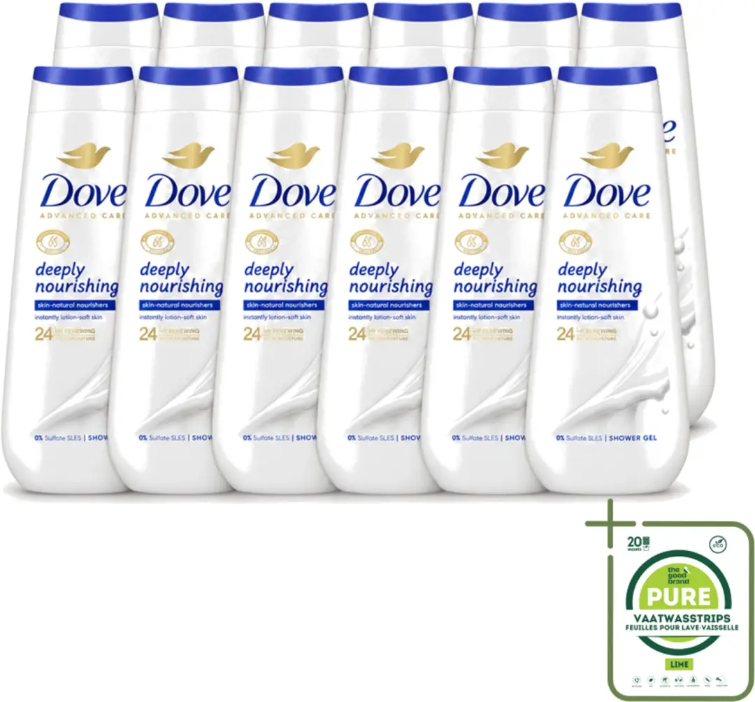 12 x Dove Douchecrème
