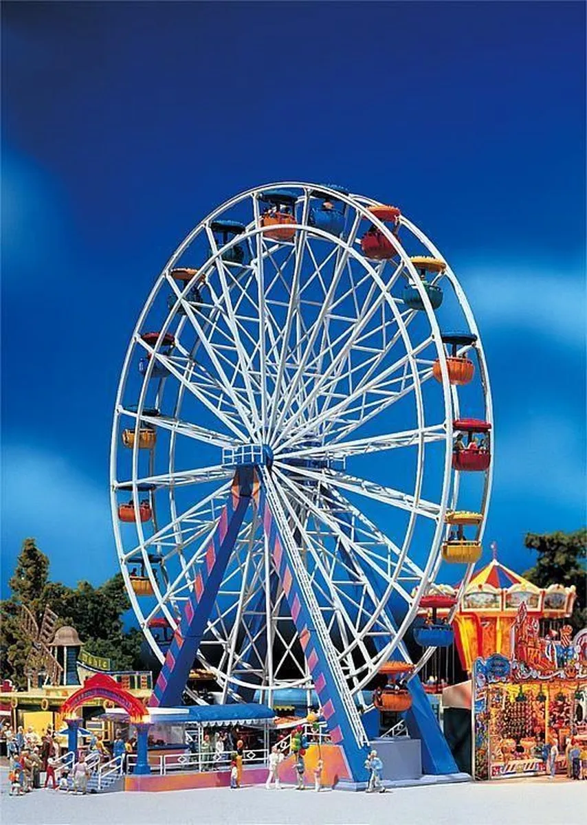 Faller Reuzenrad H0 - Blauw/Wit