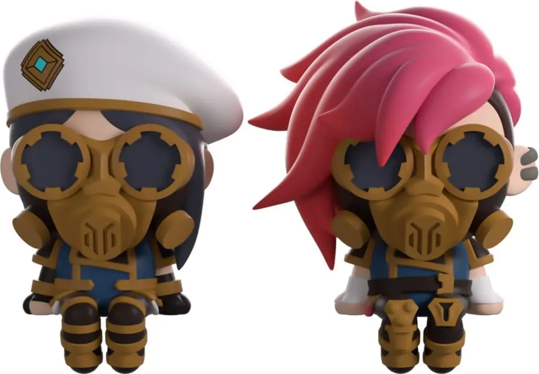 Youtooz Arcane Caitlyn & Vi Taskforce Vinyl Figuur 2-Pack