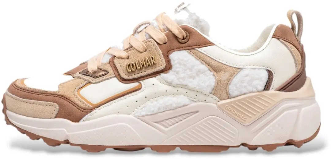 Colmar Garner Aries sneakers gebroken wit,