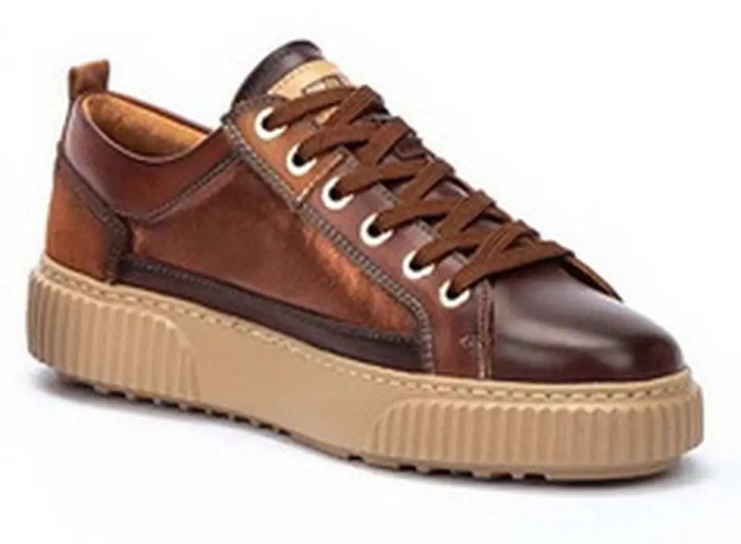 Pikolinos Riells Dames Sneakers - Bruin - afbeelding 2 van 6