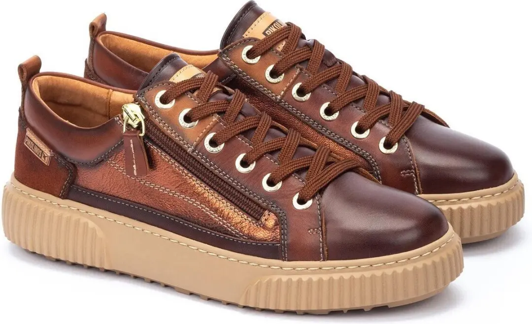 Pikolinos Riells Dames Sneakers - Bruin - afbeelding 3 van 6