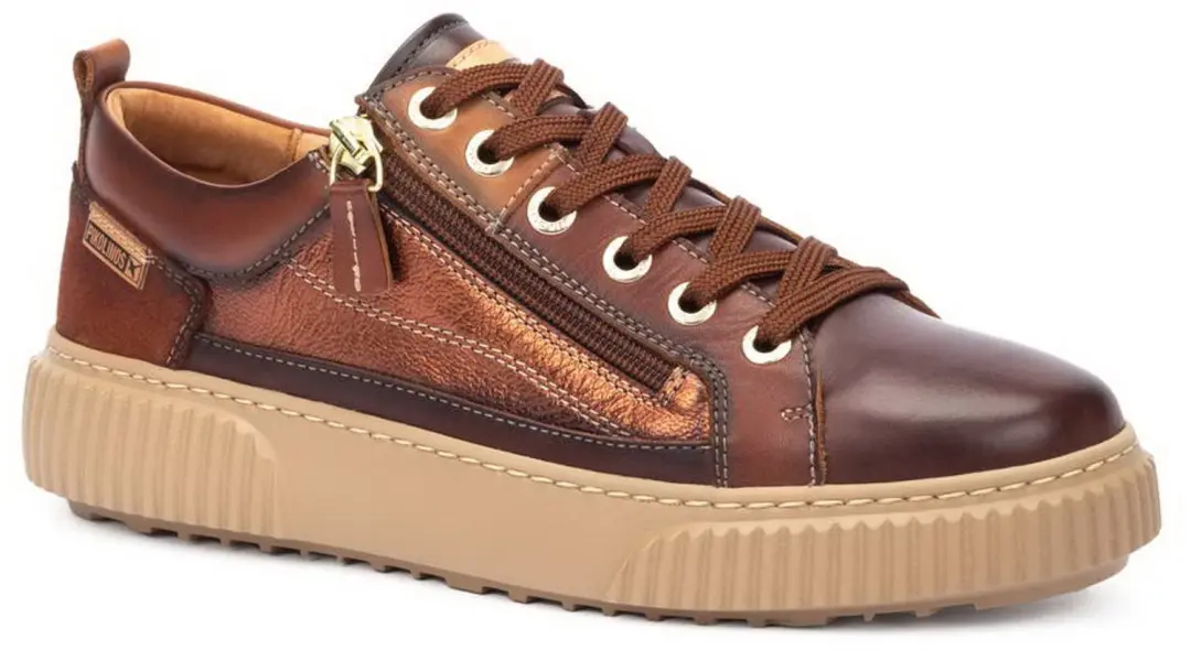 Pikolinos Riells Dames Sneakers - Bruin - afbeelding 6 van 6