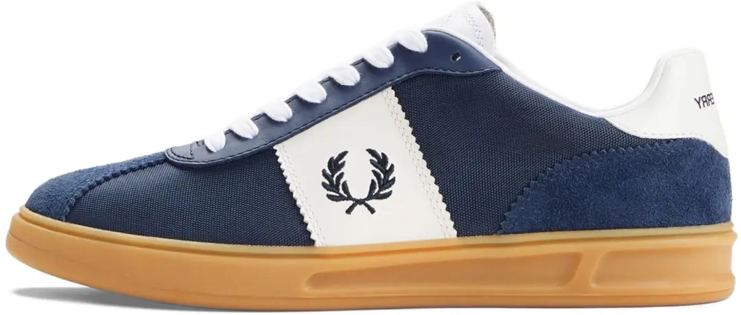 Fredperry B4 Gestructureerd Poly / Suède Sneakers